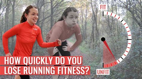 how quickly do you lose running fitness