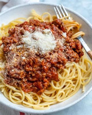 is spaghetti with meat sauce healthy, and does it fit into a balanced diet?